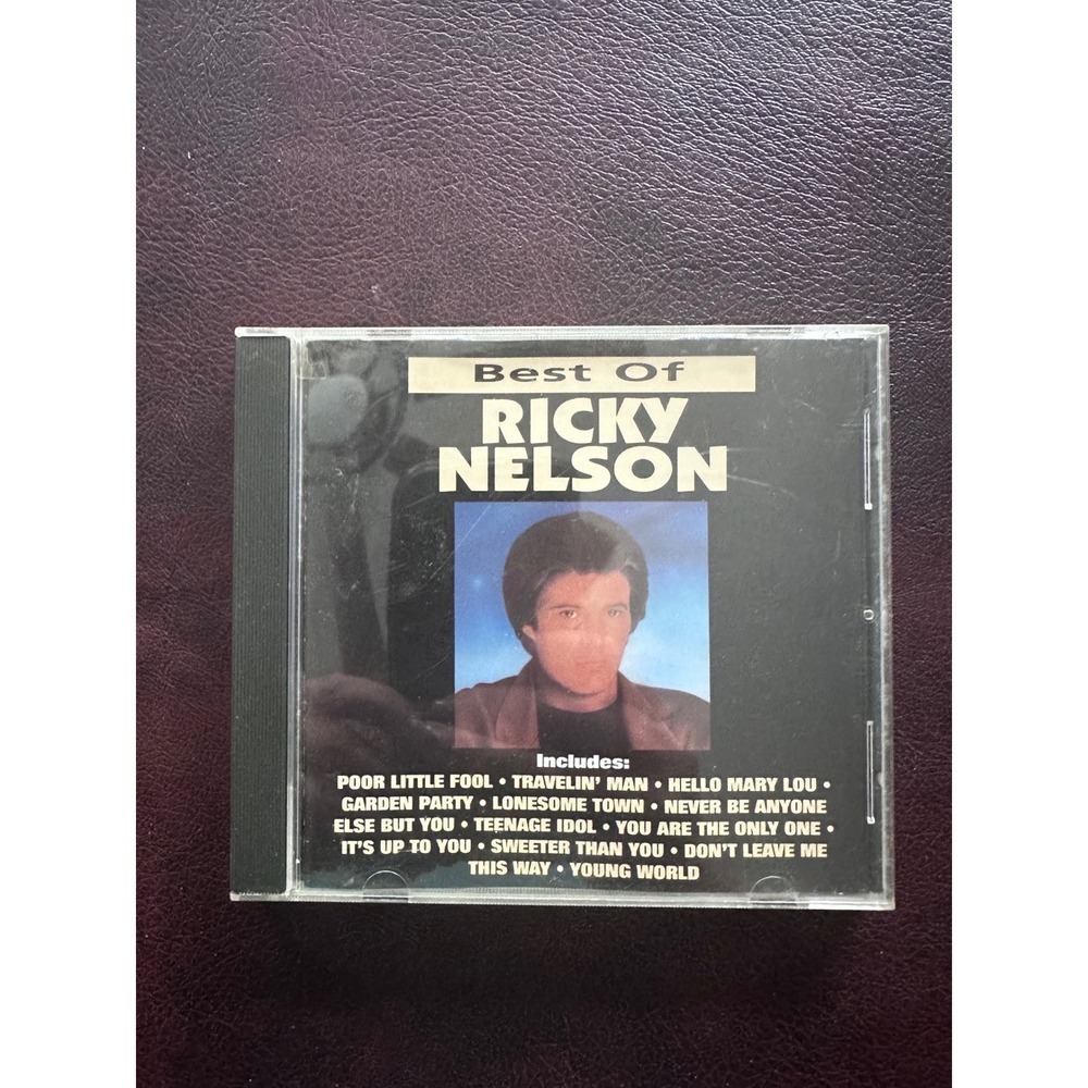 Best of Ricky Nelson CD 1991 Curb Records Garden Party Travelin Man